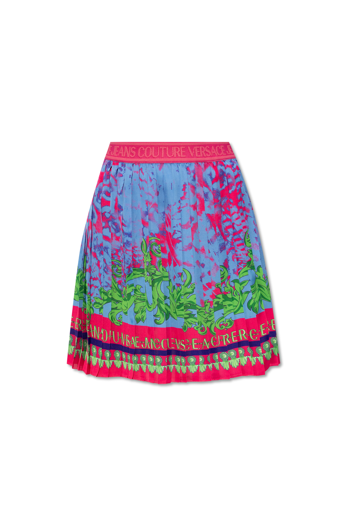 スカート VERSACE SS23 PLEATED SKIRT (1008743_1A063925W020) 90_1004222-